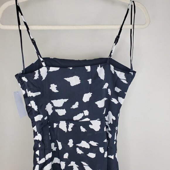 NWT Cooper St. Wildcat Wrap Mini Dress Black White Size 2 - Picture 8 of 13